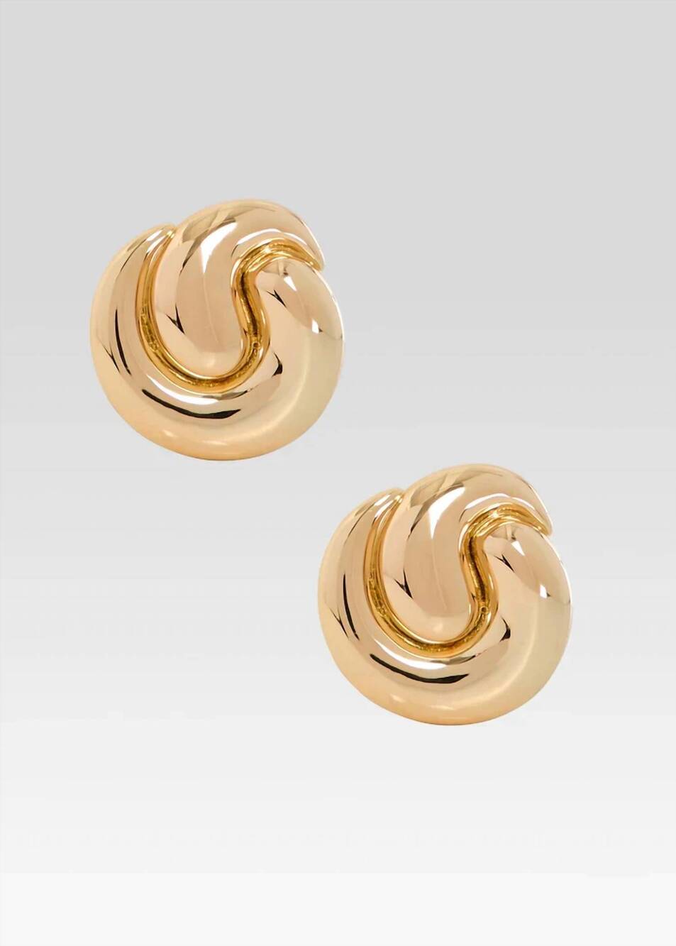 NEW RETROFETE women's doma earring in gold